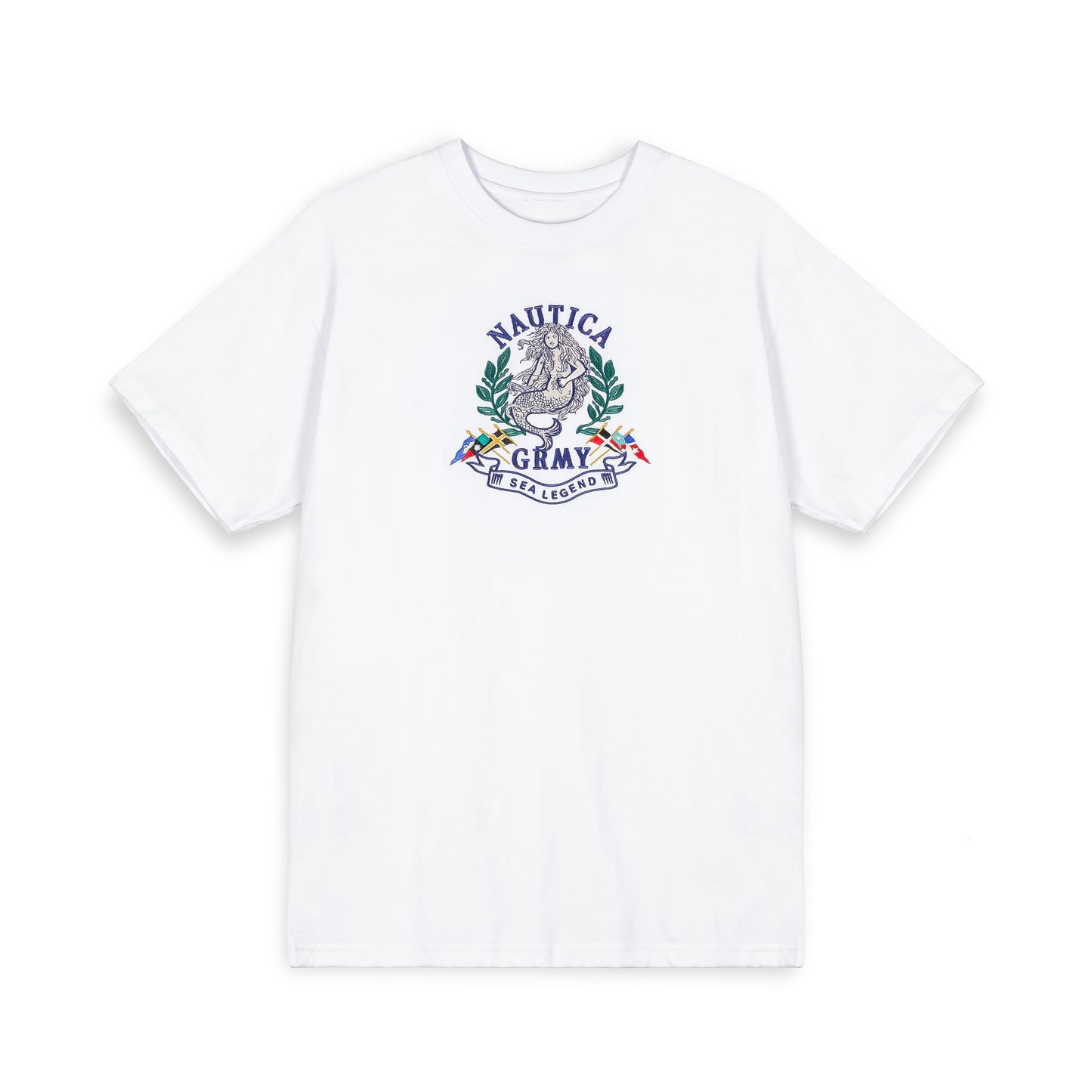 THE SEA LEGEND NAUTICA  X GRMY REGULAR TEE WHITE