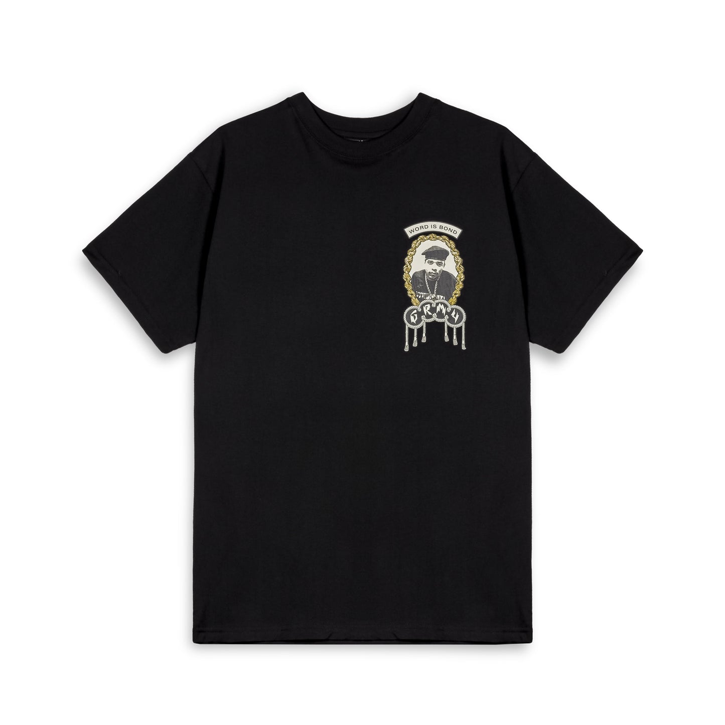 SUPASTAR  REGULAR TEE BLACK