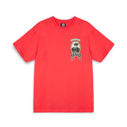 SUPASTAR  REGULAR TEE RED
