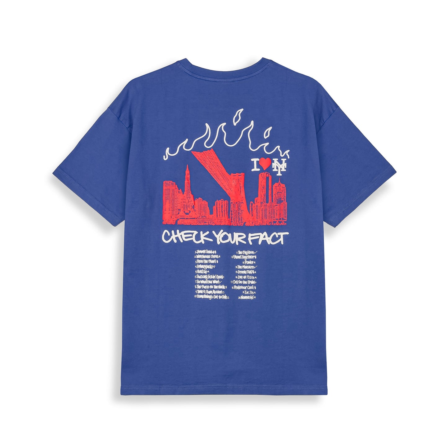 GRIMEY BOYS REGULAR TEE ROYAL BLUE