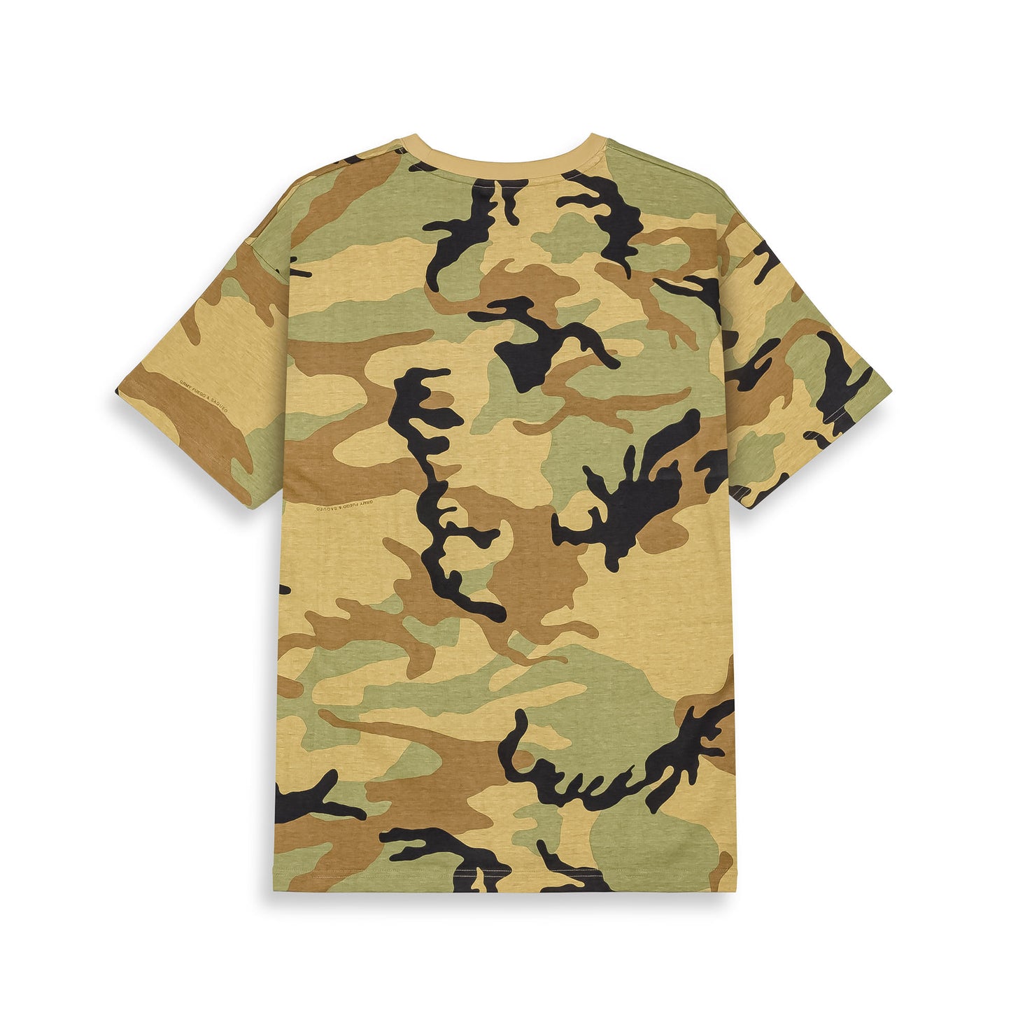 FOLLOW THE DOLLAR CAMO REGULAR TEE BROWN CAMO