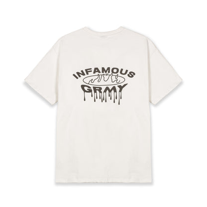 FOLLOW THE DOLLAR REGULAR TEE OFF WHITE