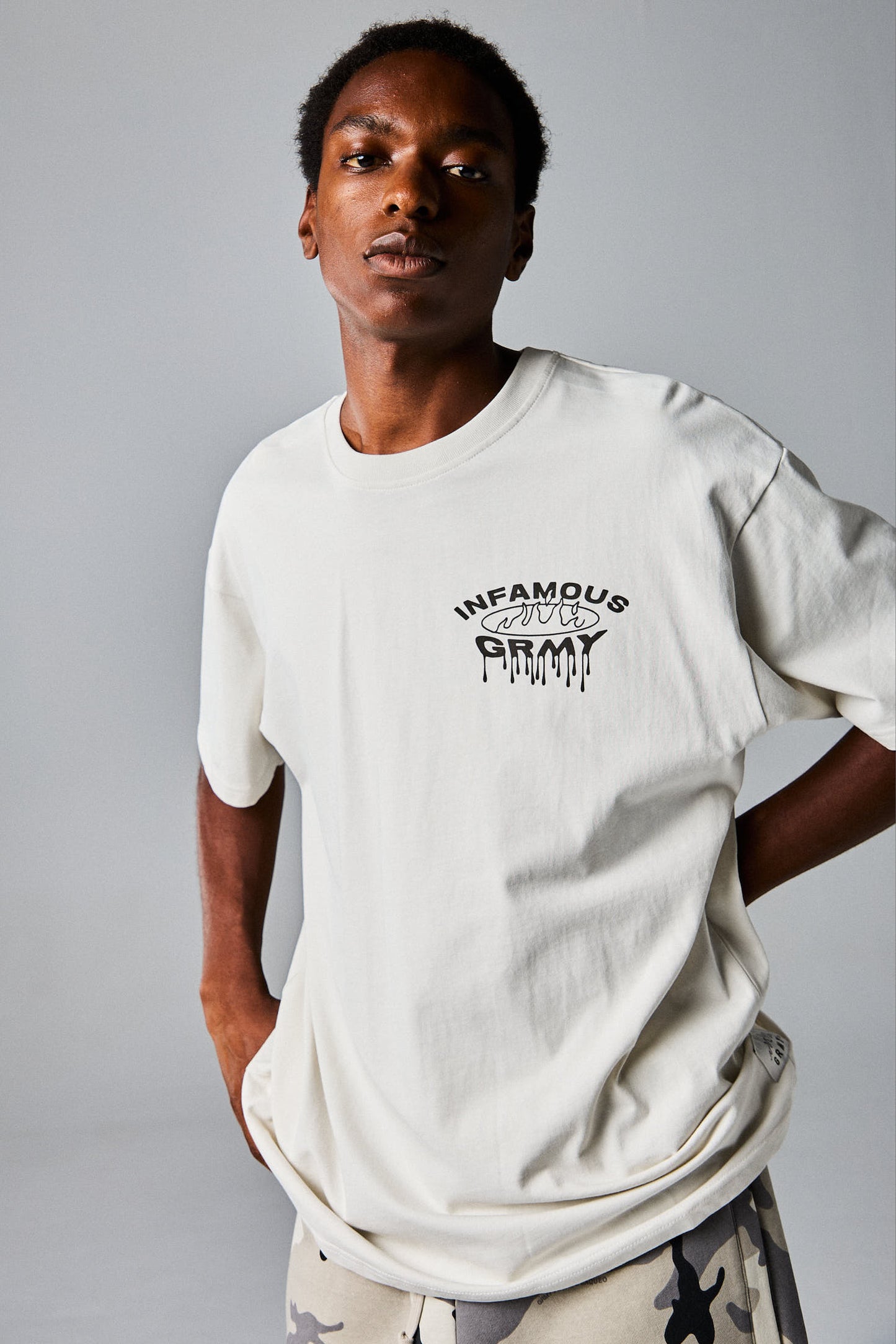 FOLLOW THE DOLLAR REGULAR TEE OFF WHITE