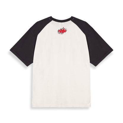 SCRATCHING MEMORIES OVERSIZED TEE BLACK