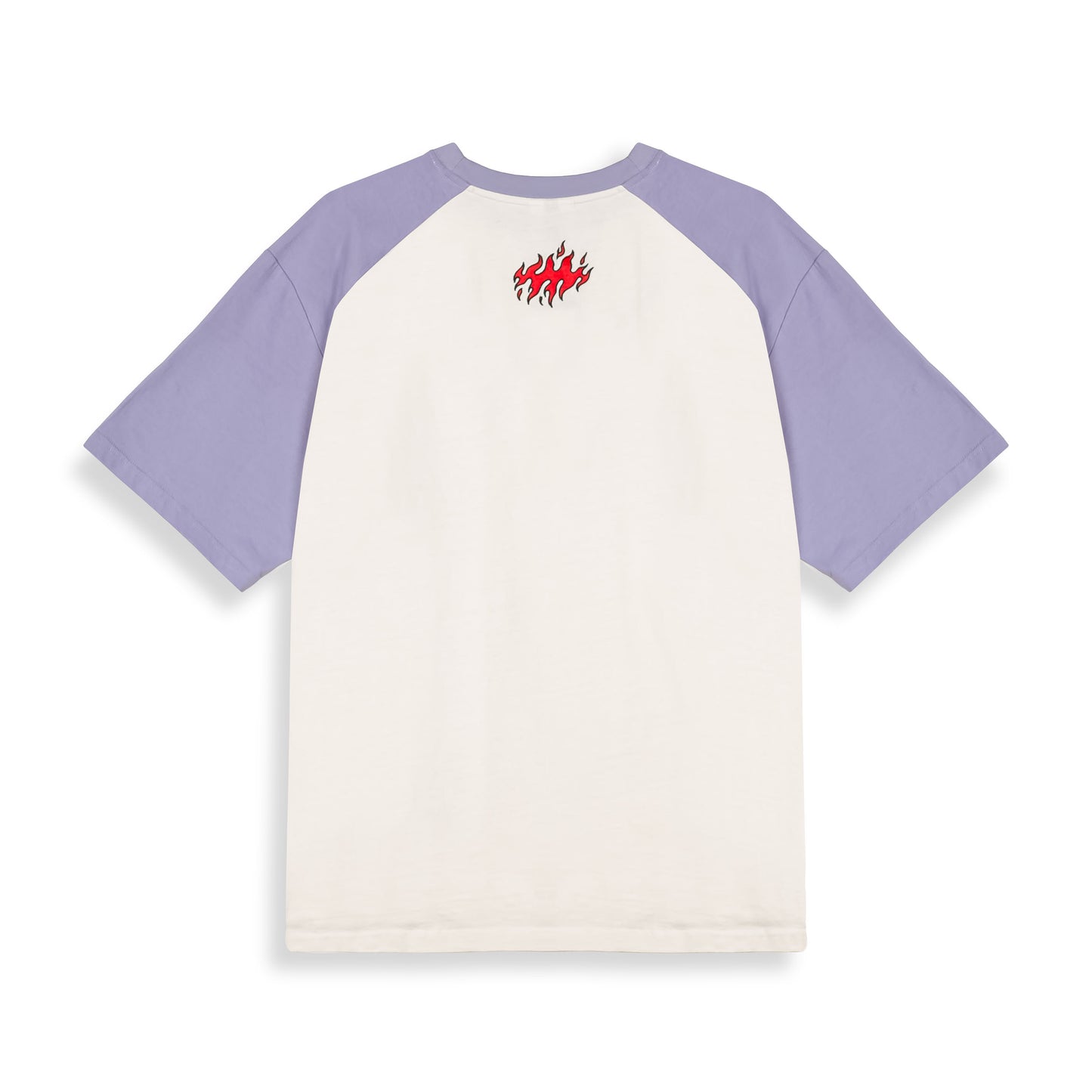 SCRATCHING MEMORIES OVERSIZED TEE VIOLET