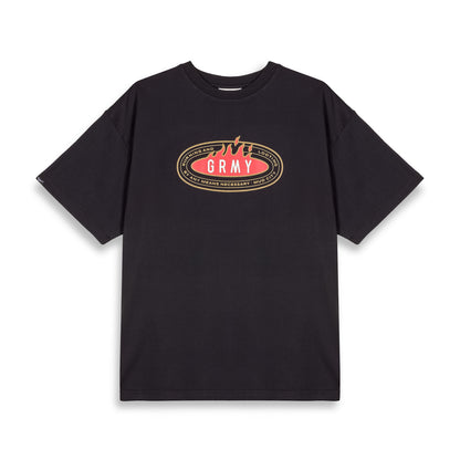 VOODOO CHILD THE SLIGHT RETURN OVERSIZED TEE BLACK