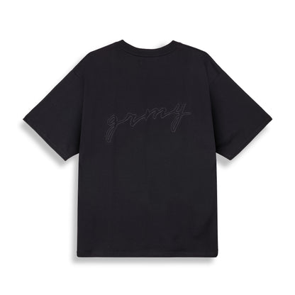 SAVAGE DOMAIN OVERSIZED TEE BLACK