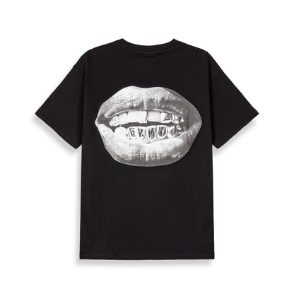 PEACE WITHIN THE GLITZY GRILLZ REGULAR TEE BLACK