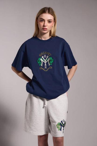 SWEET SCIENCE HEAVYWEIGHT REGULAR TEE NAVY