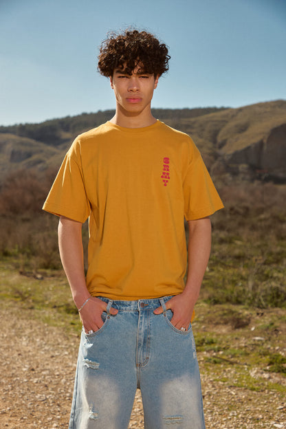 LONE HAND REGULAR TEE BROWN