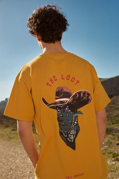 LONE HAND REGULAR TEE BROWN