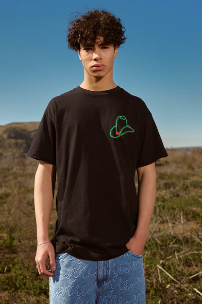 LONE HAND LUCKY LOOTER REGULAR TEE BLACK