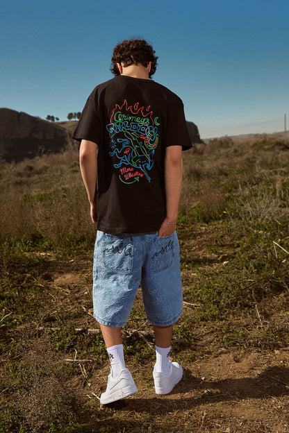 LONE HAND LUCKY LOOTER REGULAR TEE BLACK