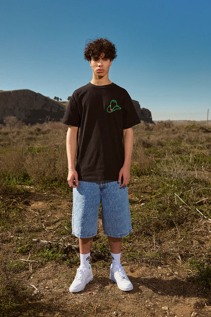 LONE HAND LUCKY LOOTER REGULAR TEE BLACK