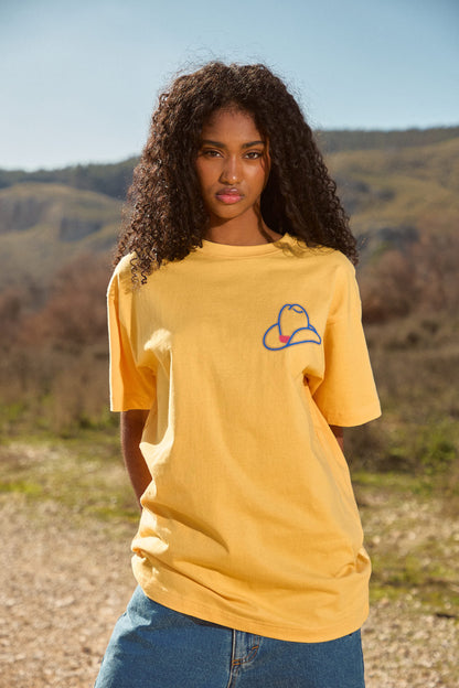 LONE HAND LUCKY LOOTER REGULAR TEE YELLOW