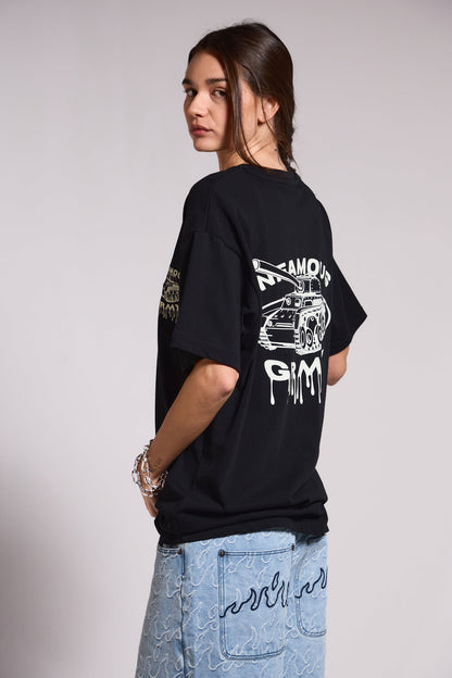 THE THINK TANK REGULAR TEE BLACK