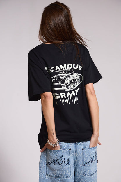 THE THINK TANK REGULAR TEE BLACK