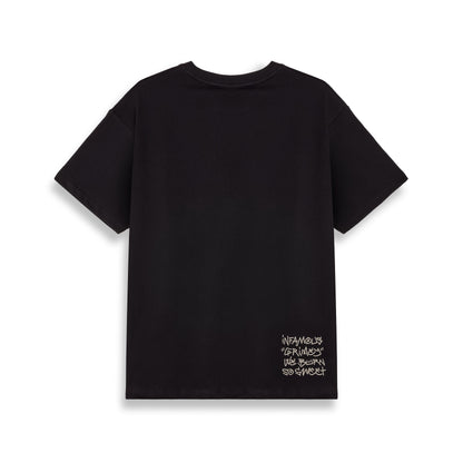 THE SHELTER BUCKS TO BURN REGULAR TEE BLACK