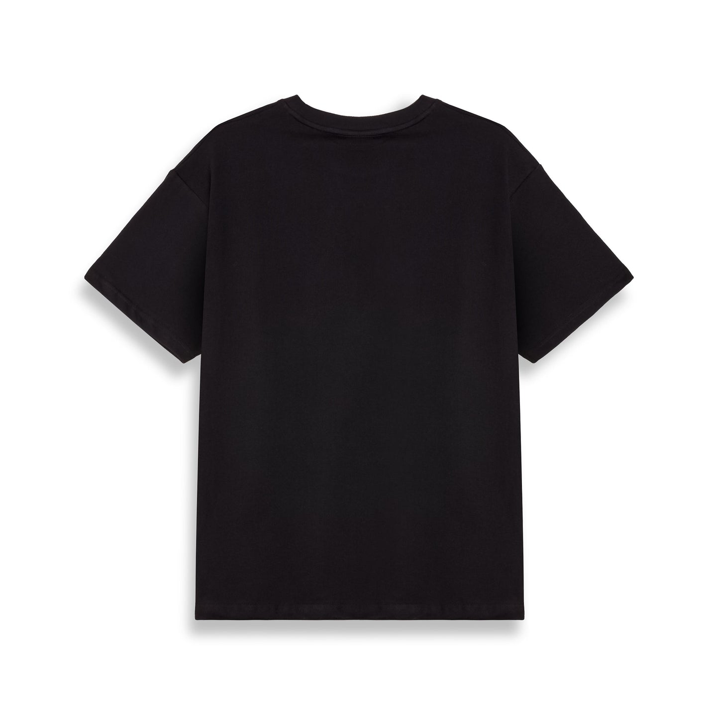THE SHELTER THROW UP REGULAR TEE BLACK