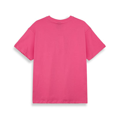 THE SHELTER THROW UP REGULAR TEE FUCSHIA