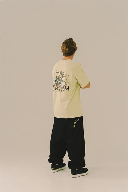 THE SWARM DC SHOES X GRIMEY RAW HONEY REGULAR TEE LIME