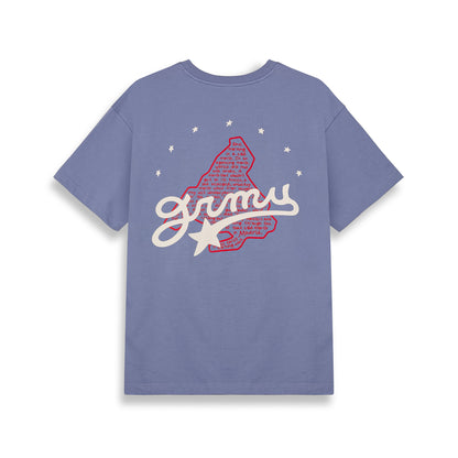 MUD'S THE RESIDENCE REGULAR TEE BLUE