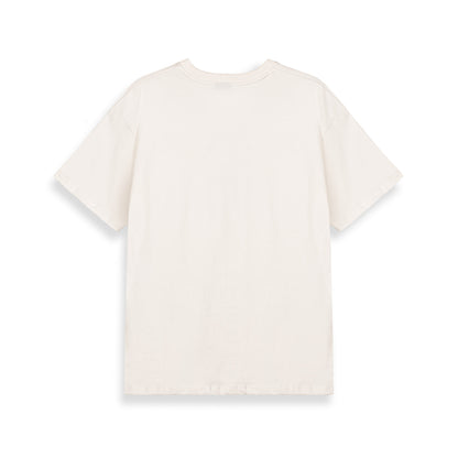 MUD'S THE RESIDENCE BEAR REGULAR TEE OFF WHITE