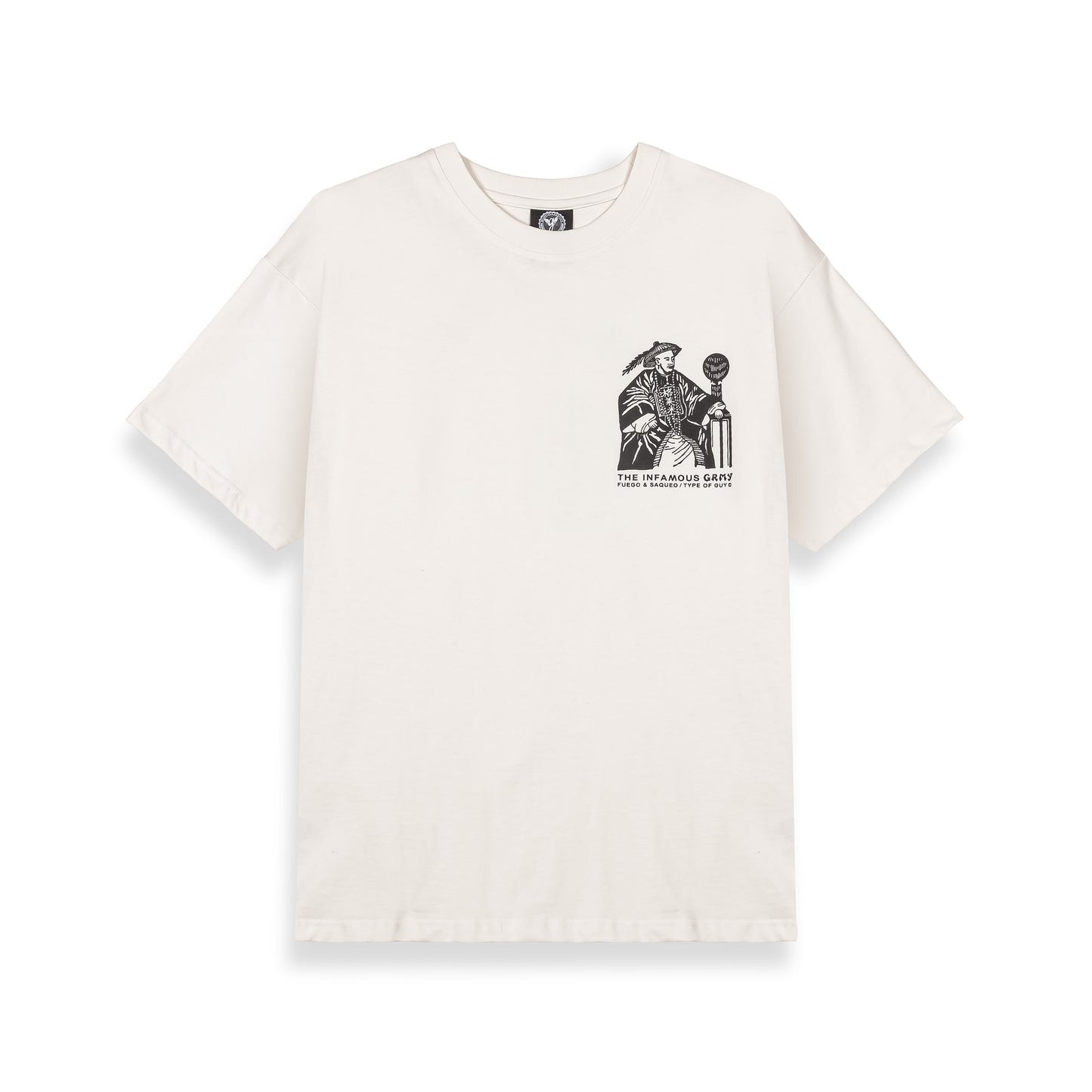 SAMPANS REGULAR TEE OFF WHITE