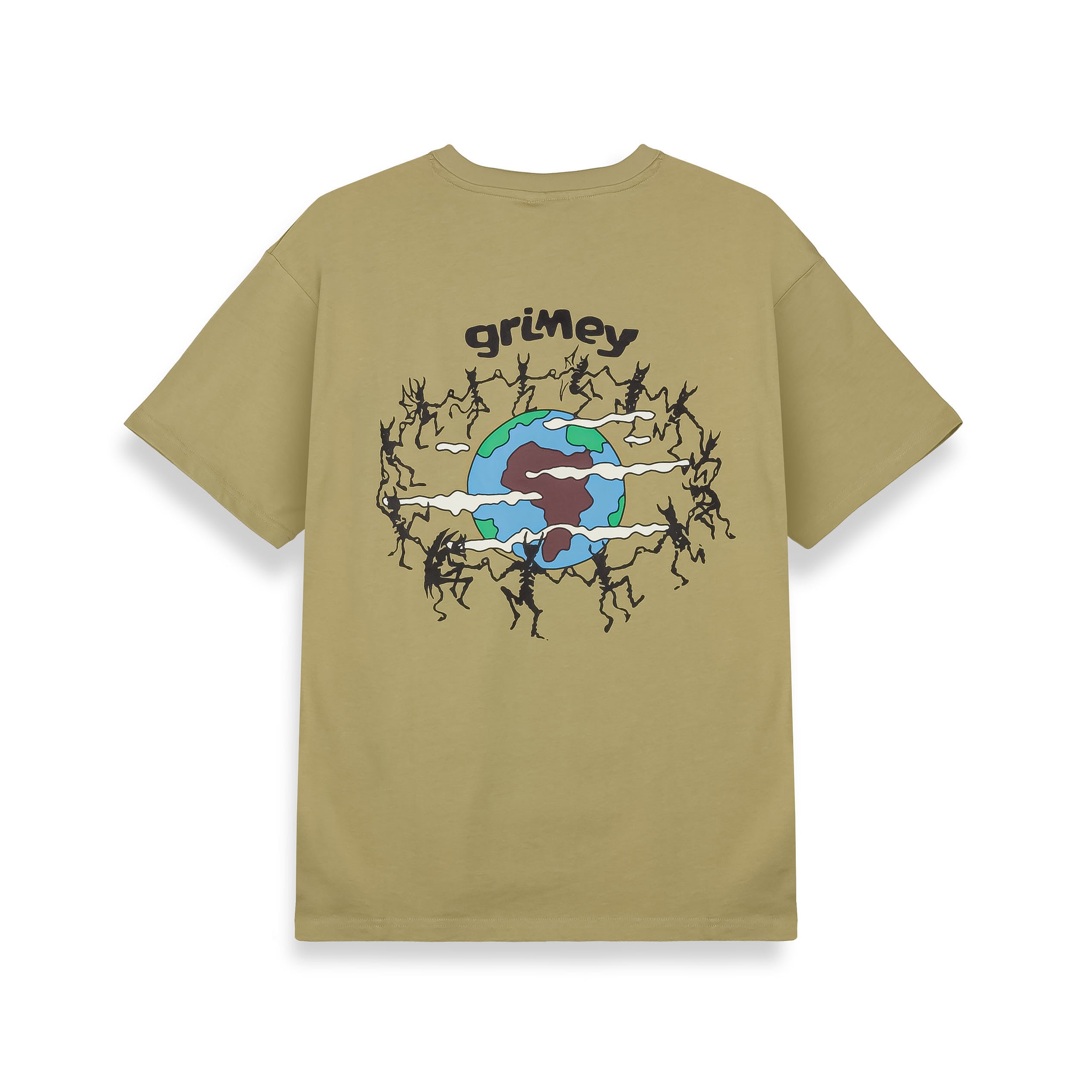 Verdy × MQ Planet S/S Tee M THE PLANET REGULAR TEE KHAKI – Grimey Store