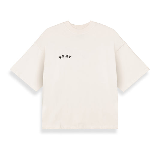 SAMPANS THE LORDS BOXY TEE OFF WHITE