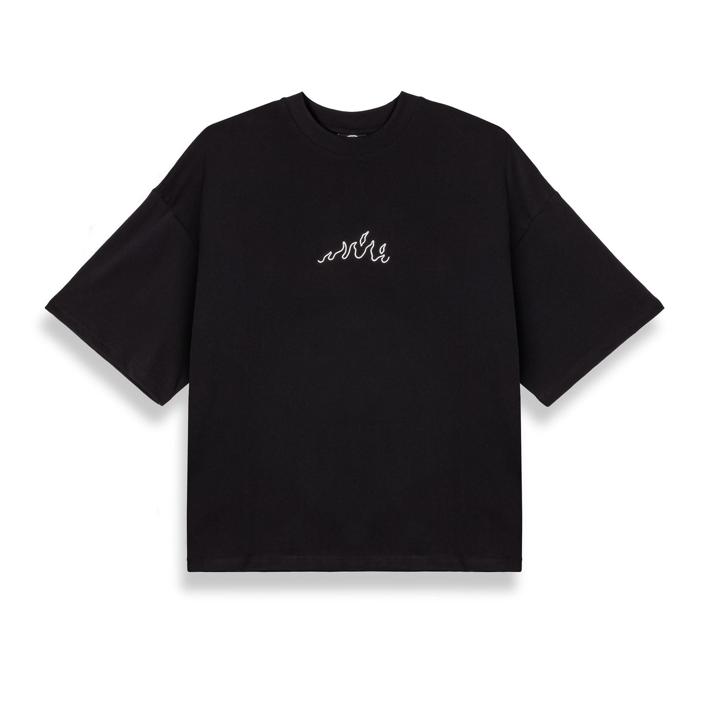 INFAMOUS BOXY TEE BLACK