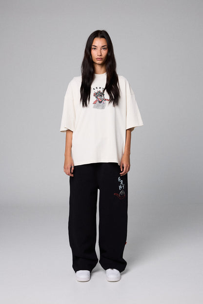 SAMPANS BOXY TEE OFF WHITE