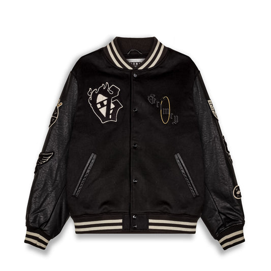 SAOIRSE BASEBALL JACKET BLACK