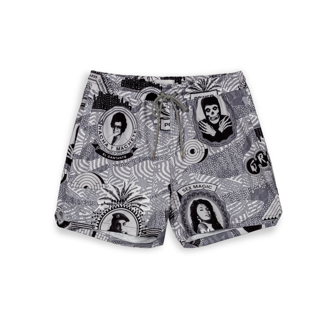 SUPASTAR SWIMMING SHORT BLACK