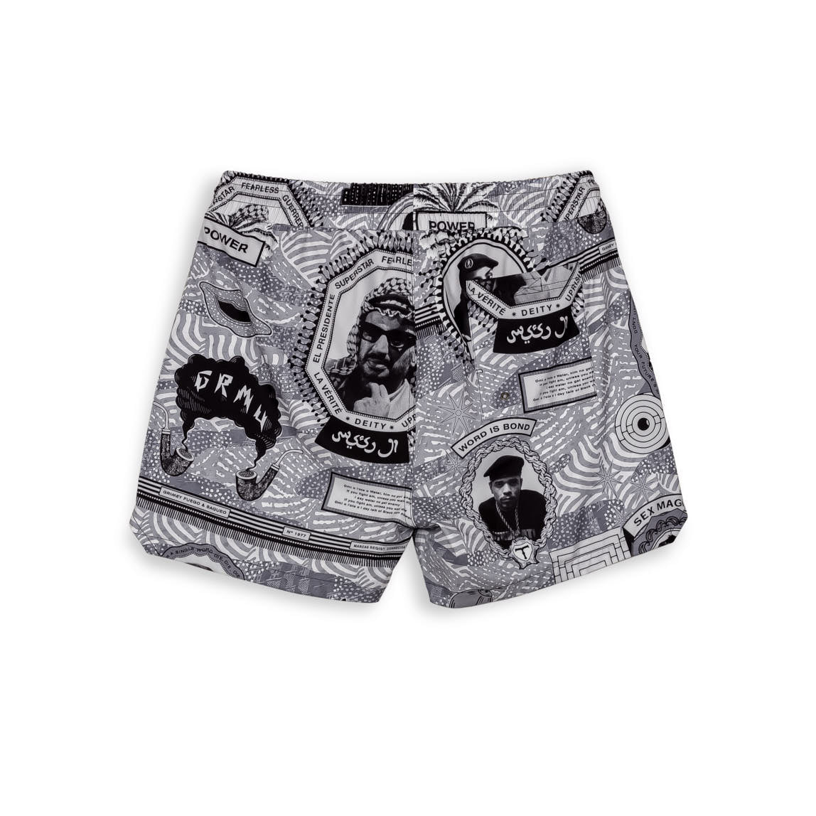 SUPASTAR SWIMMING SHORT BLACK