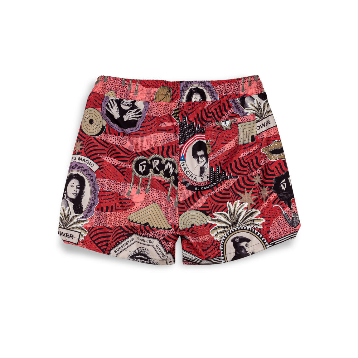 SUPASTAR SWIMMING SHORT RED