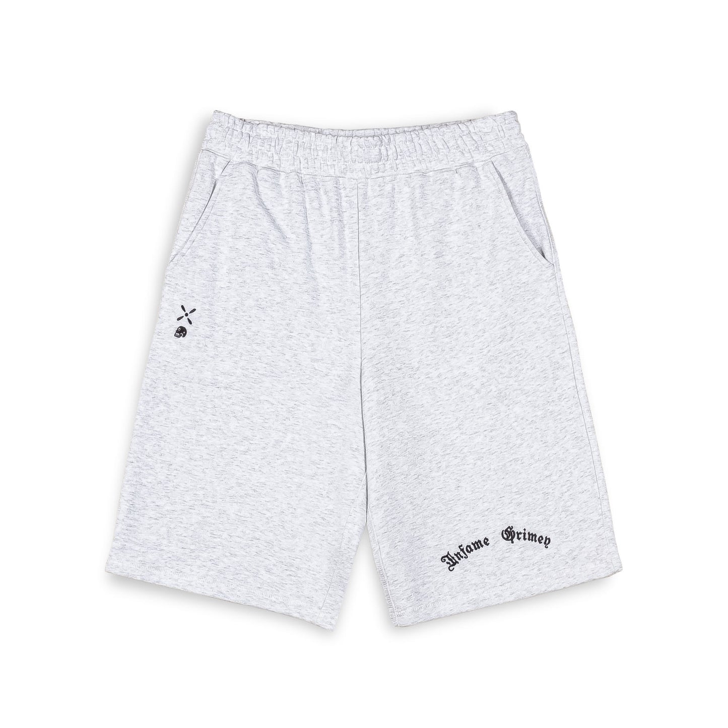 CAUSING PANIC BAGGY SWEATSHORTS SPORT GREY