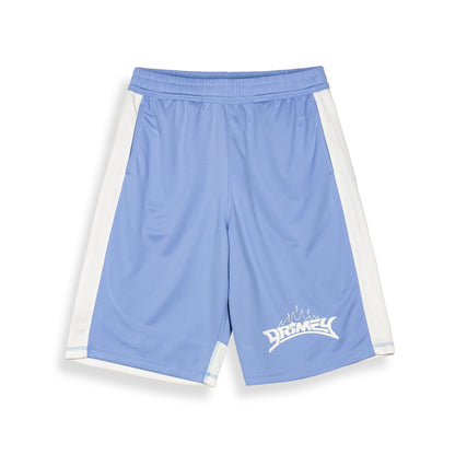 INFAMOUS DEEPER BAGGY SWEAT SHORTS LIGHT BLUE