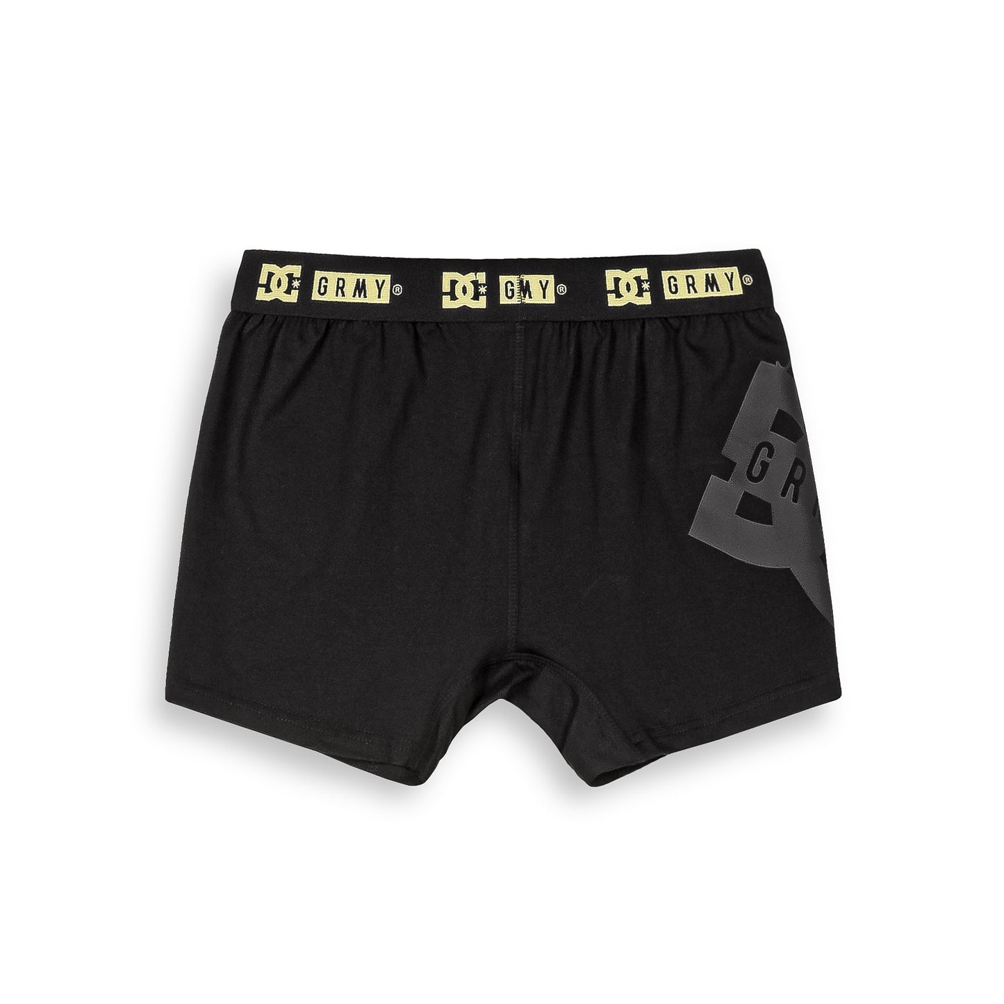 THE SWARM DC SHOES X GRIMEY BOXER SHORTS BLACK
