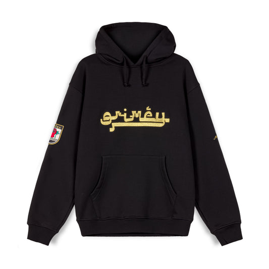 NABLUS STONES VINTAGE HOODIE BLACK