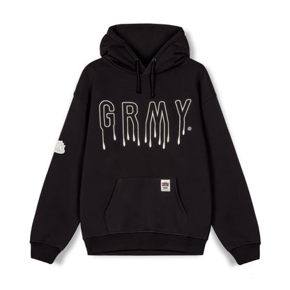 BACK AT YOU VINTAGE HOODIE BLACK