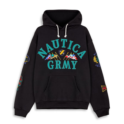 MIGHTY HARMONIST NAUTICA X GRMY VINTAGE HOODIE BLACK