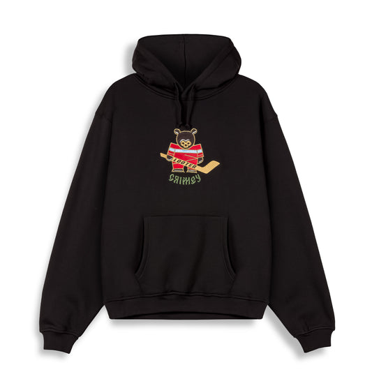 THE LOWER DEPTHS VINTAGE HOODIE BLACK