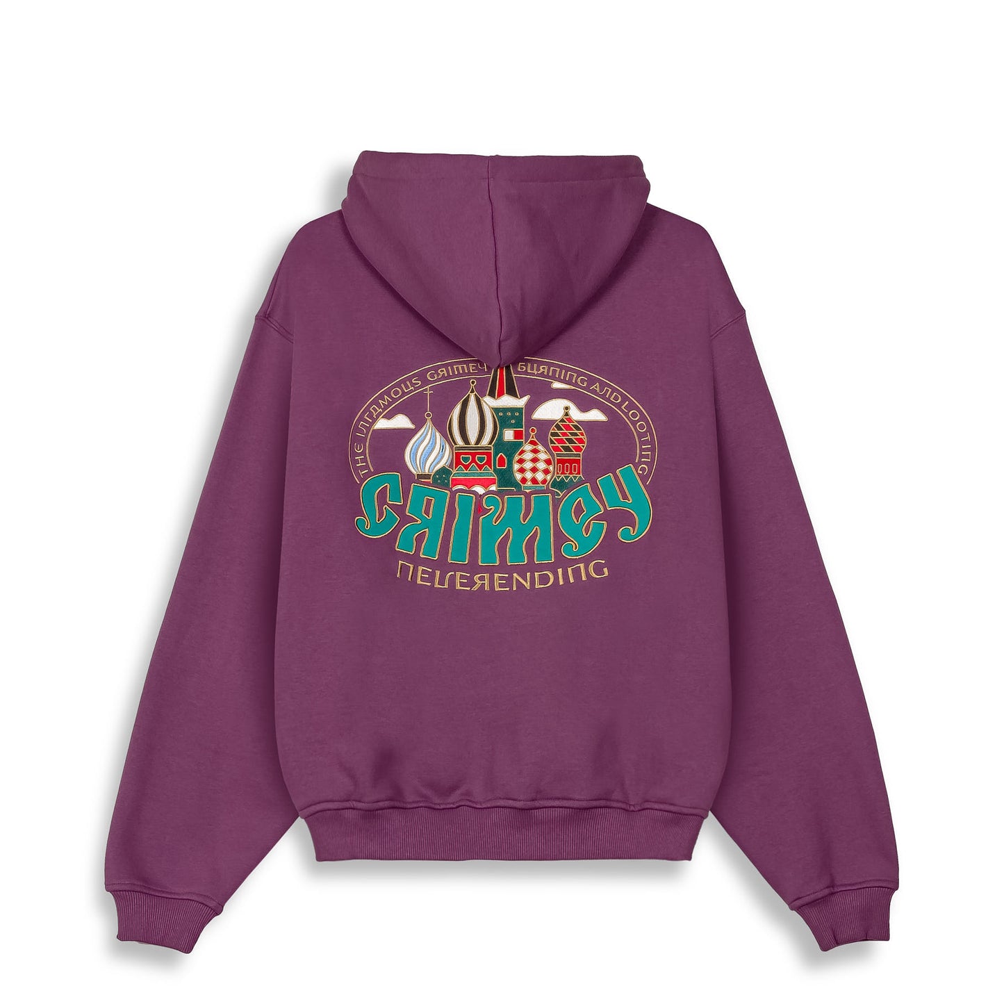 THE LOWER DEPTHS VINTAGE HOODIE PURPLE