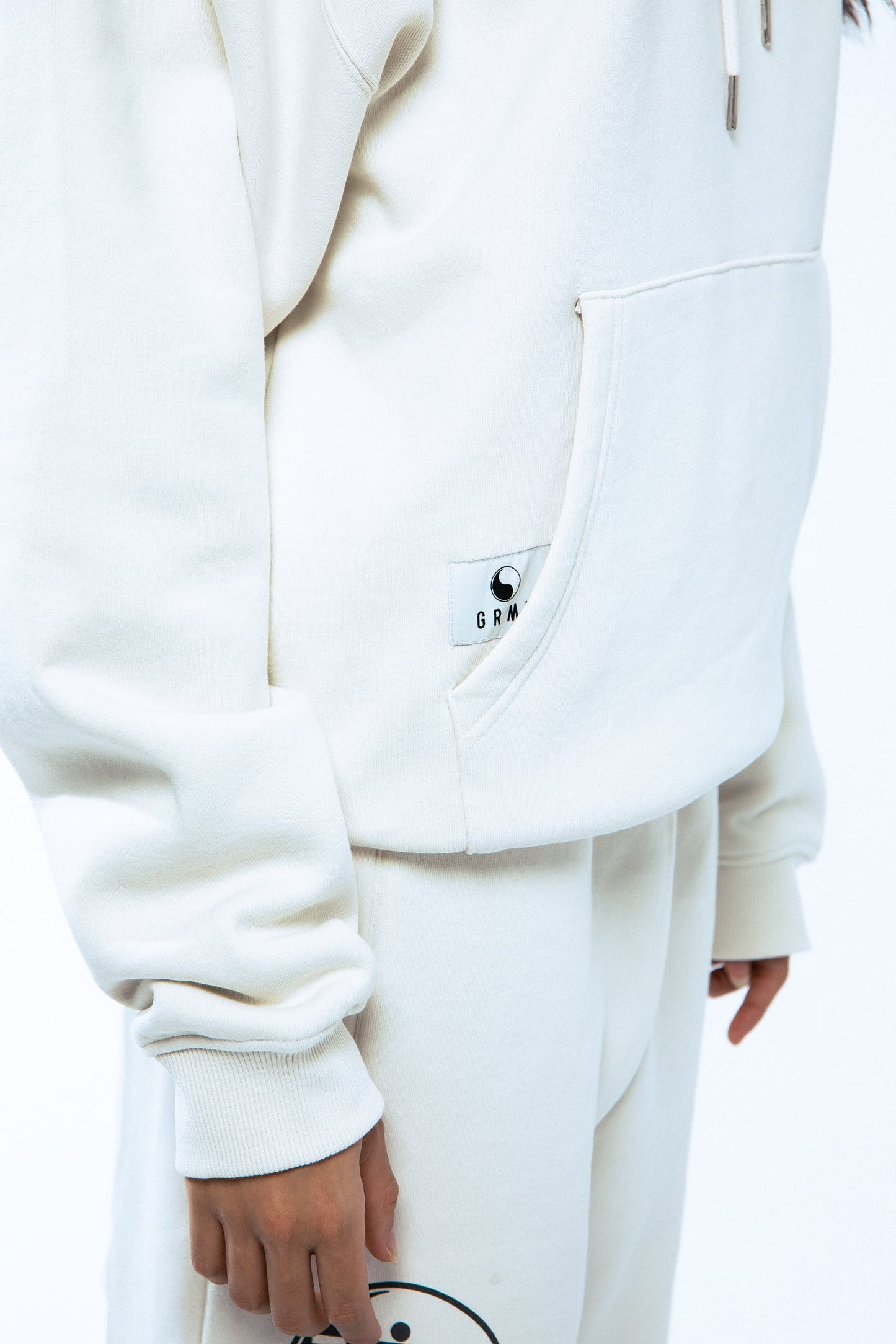 HIJACKER HEAVYWEIGHT VINTAGE HOODIE OFF WHITE