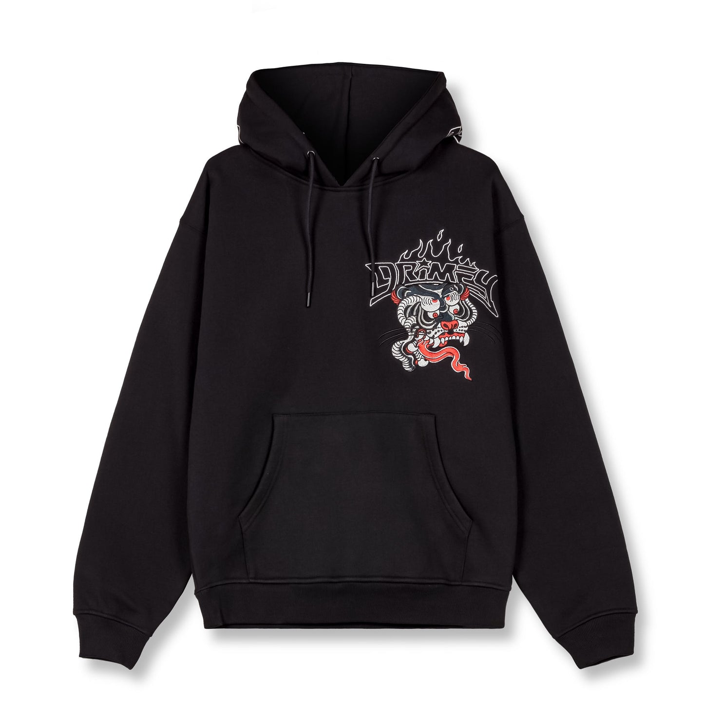 DEEPER HEAVYWEIGHT VINTAGE HOODIE BLACK