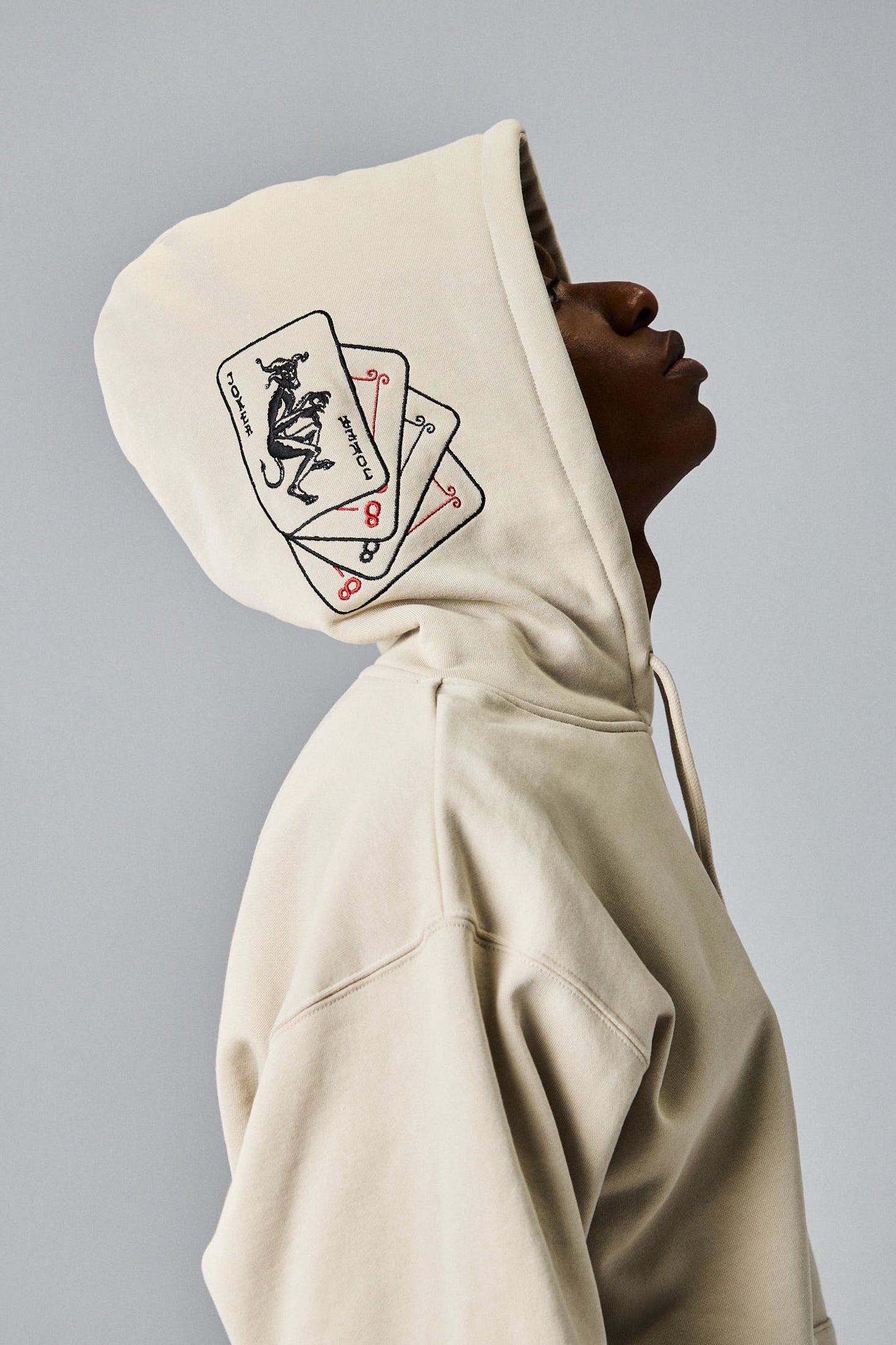 DEEPER HEAVYWEIGHT VINTAGE HOODIE CREAM