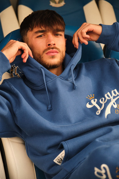 LEGA X GRMY WE ALWAYS DREAMING REGULAR HOODIE ROYAL BLUE