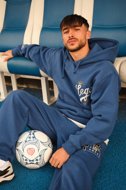 LEGA X GRMY WE ALWAYS DREAMING REGULAR HOODIE ROYAL BLUE