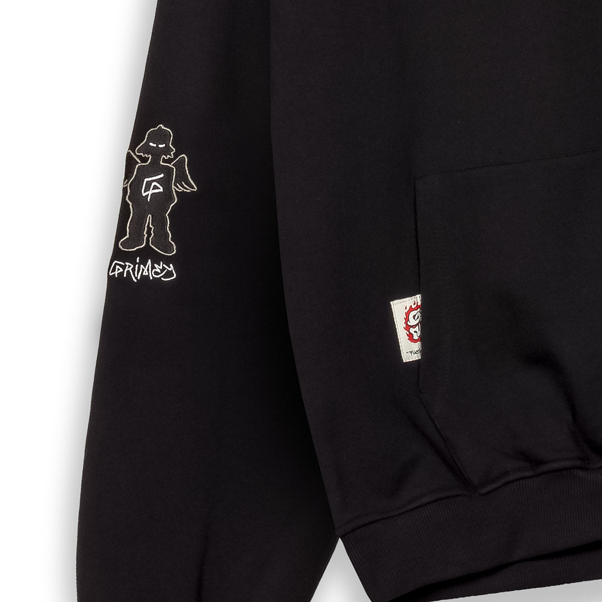 THE SHELTER BOXY HOODIE BLACK